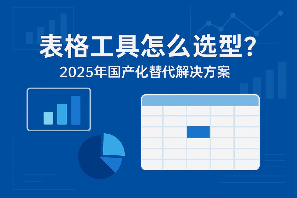 表格工具怎么选型？2025年国产化替代解决方案