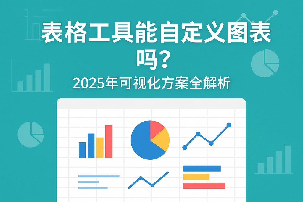 表格工具能自定义图表吗？2025年可视化方案全解析