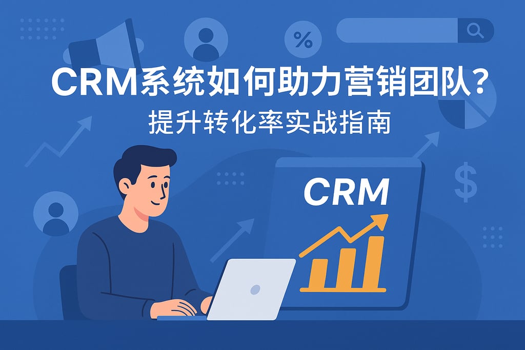 CRM系统如何助力营销团队？提升转化率实战指南