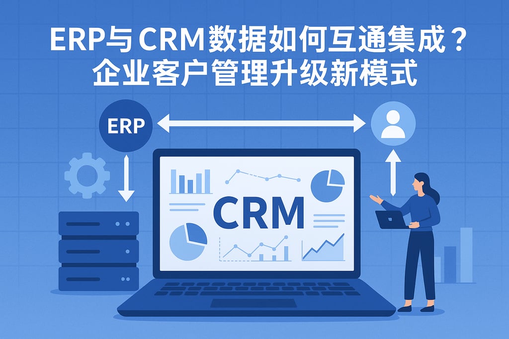 ERP与CRM数据如何互通集成？企业客户管理升级新模式