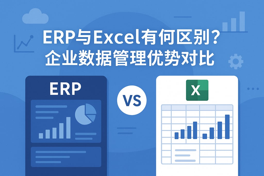 ERP与Excel有何区别？企业数据管理优势对比