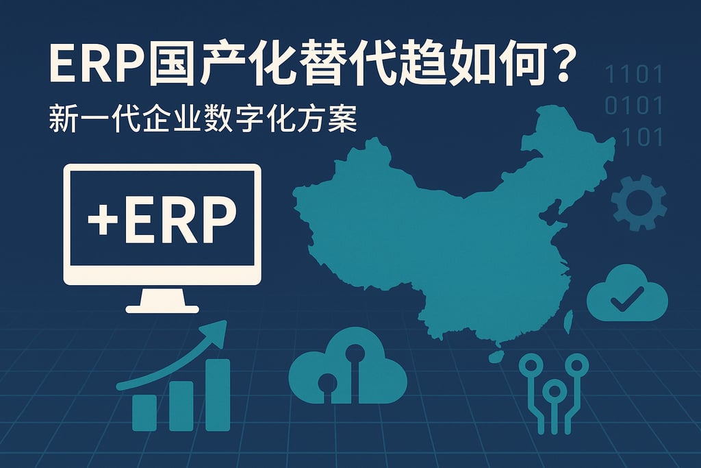 ERP国产化替代趋势如何？新一代企业数字化方案