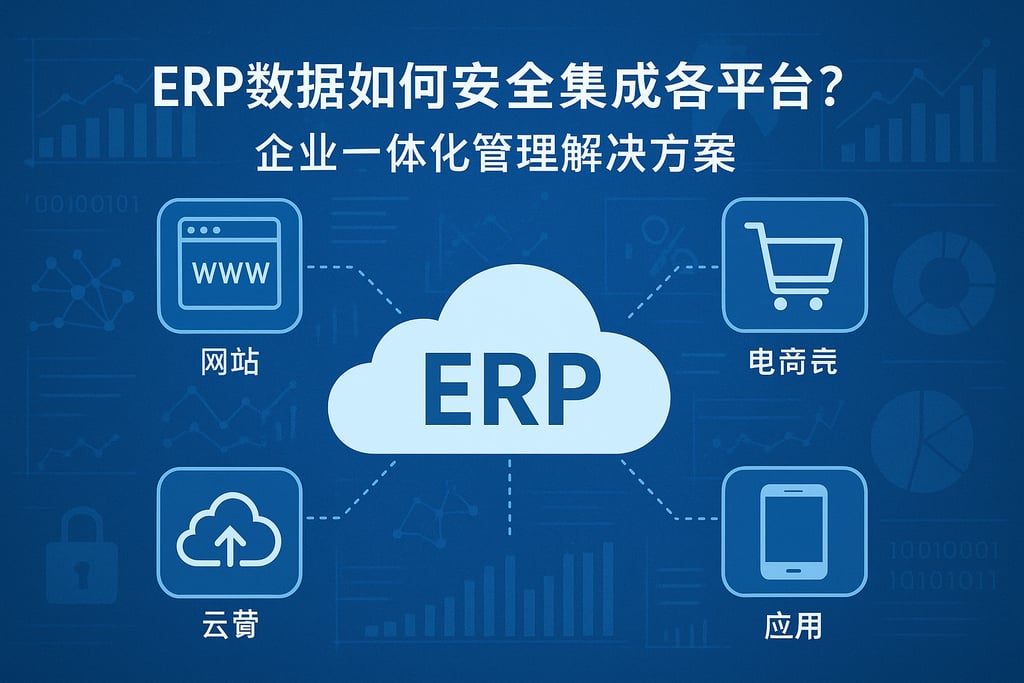 ERP数据如何安全集成各平台？企业一体化管理解决方案