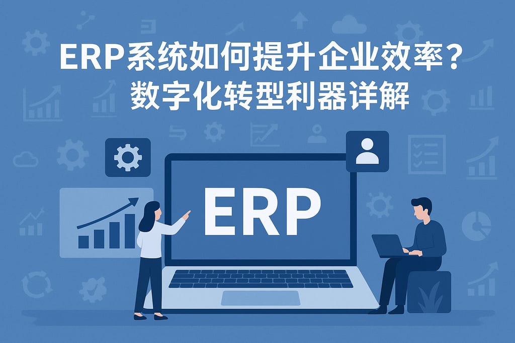 ERP系统如何提升企业效率？数字化转型利器详解