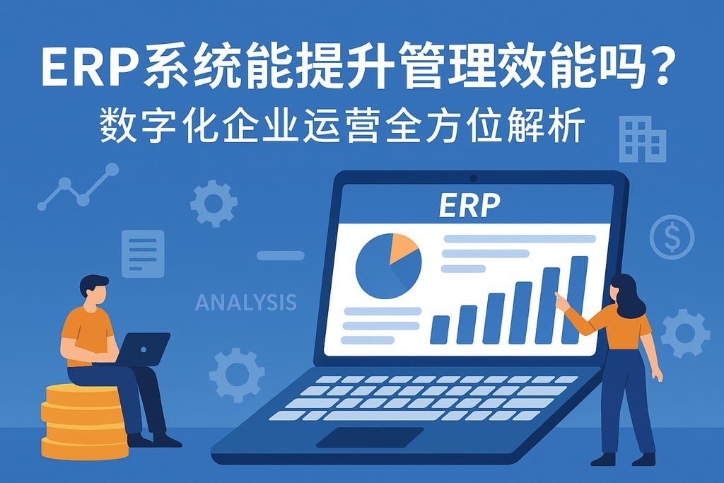 ERP系统能提升管理效能吗？数字化企业运营全方位解析