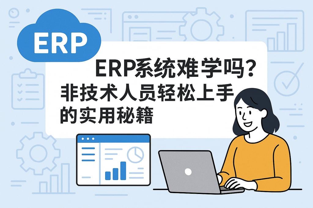 ERP系统难学吗？非技术人员轻松上手的实用秘籍