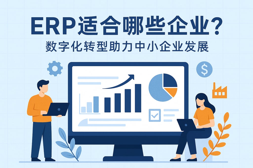 ERP适合哪些企业？数字化转型助力中小企业发展