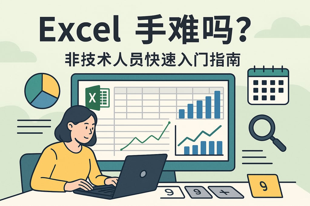Excel上手难吗？非技术人员快速入门指南