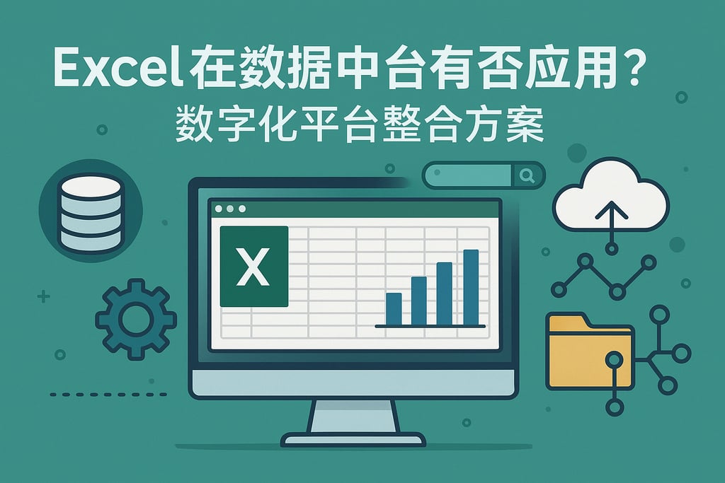Excel在数据中台中能否应用？数字化平台整合方案