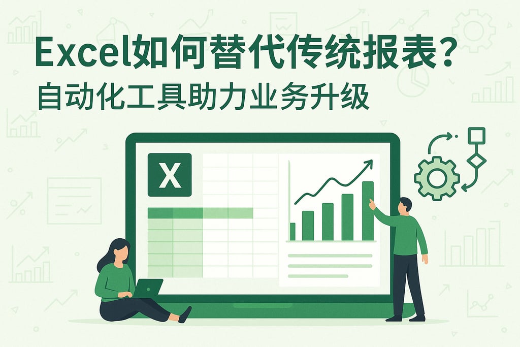 Excel如何替代传统报表？自动化工具助力业务升级