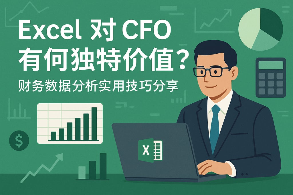 Excel对CFO有何独特价值？财务数据分析实用技巧分享