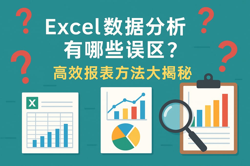Excel数据分析有哪些误区？高效报表方法大揭秘