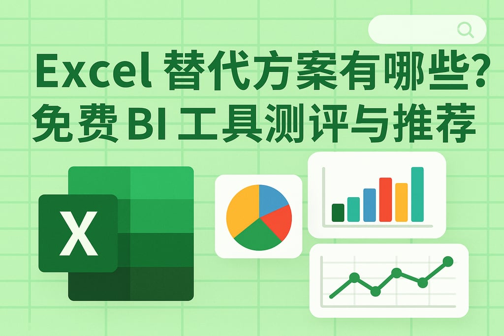 Excel替代方案有哪些？免费BI工具测评与推荐