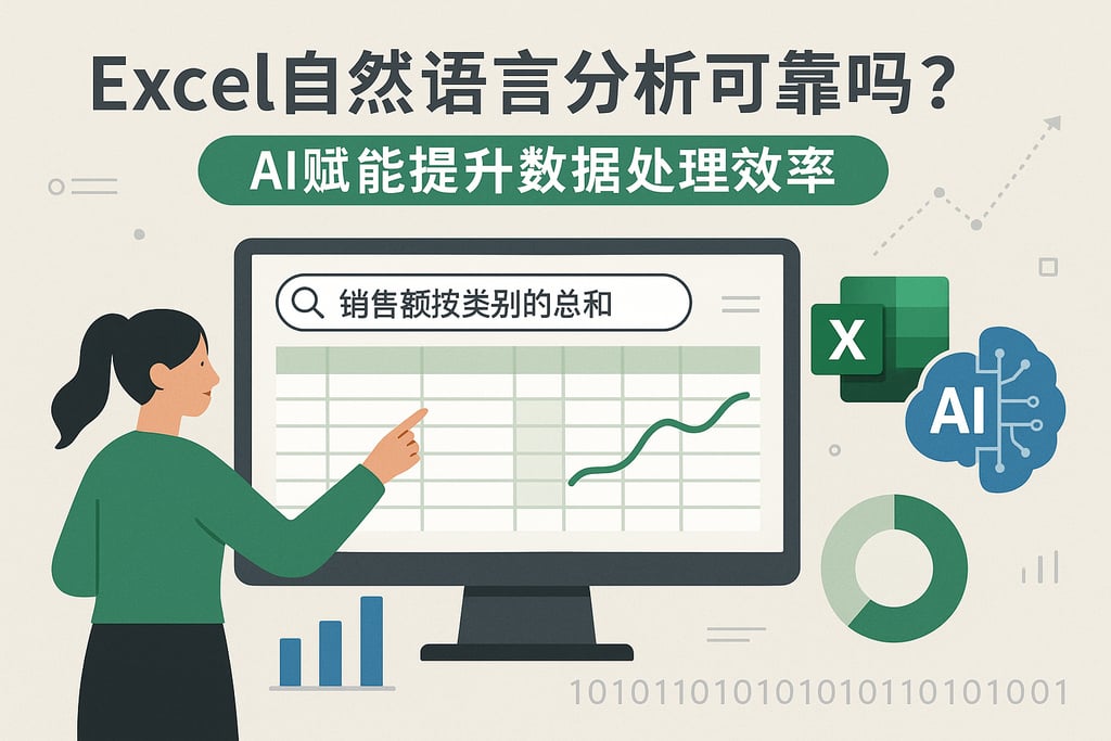 Excel自然语言分析可靠吗？AI赋能提升数据处理效率