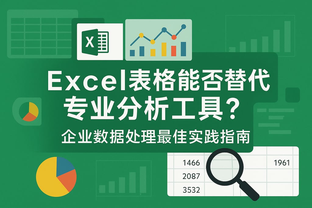 Excel表格能否替代专业分析工具？企业数据处理最佳实践指南