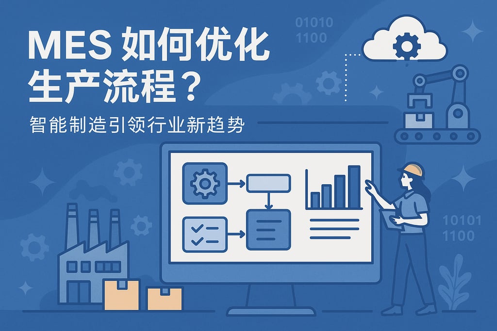 MES如何优化生产流程？智能制造引领行业新趋势
