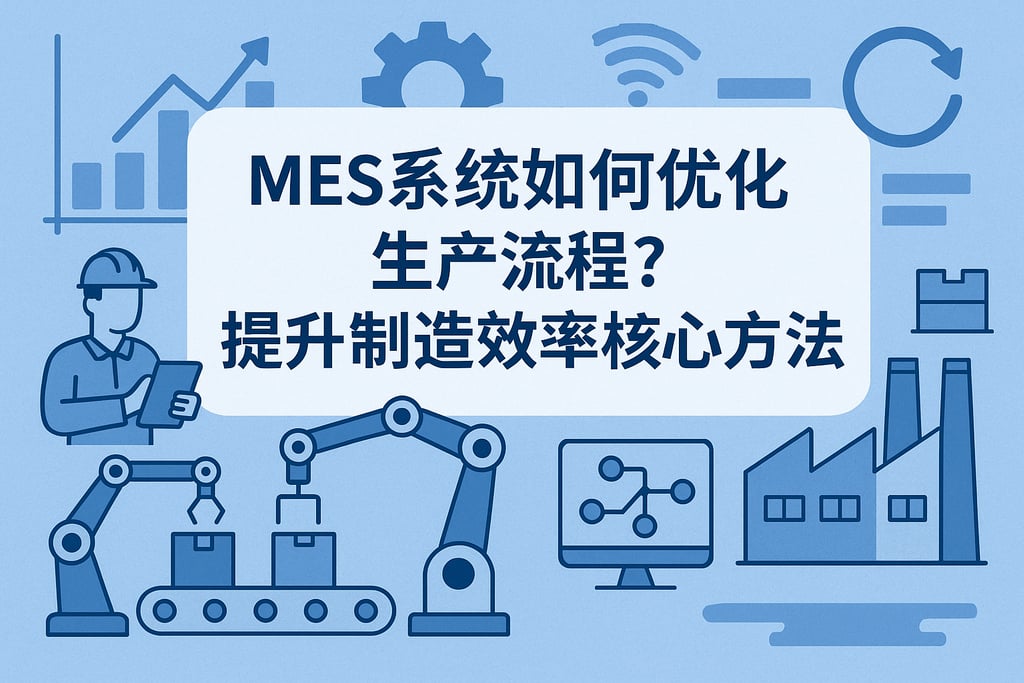 MES系统如何优化生产流程？提升制造效率核心方法