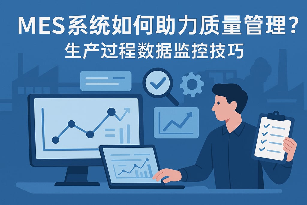 MES系统如何助力质量管理？生产过程数据监控技巧