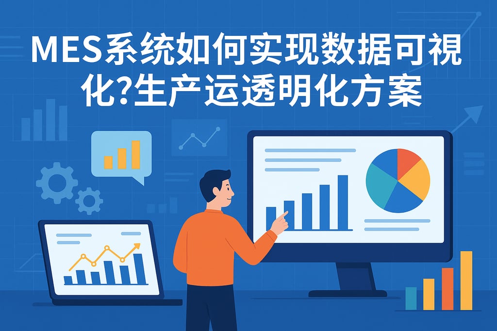 MES系统如何实现数据可视化？生产运营透明化方案