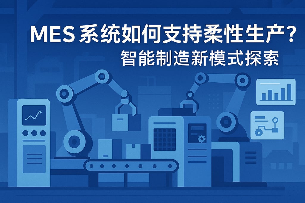 MES系统如何支持柔性生产？智能制造新模式探索