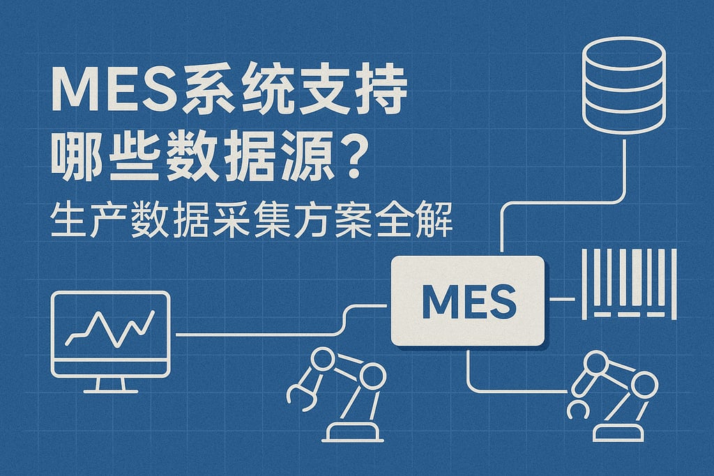 MES系统支持哪些数据源？生产数据采集方案全解