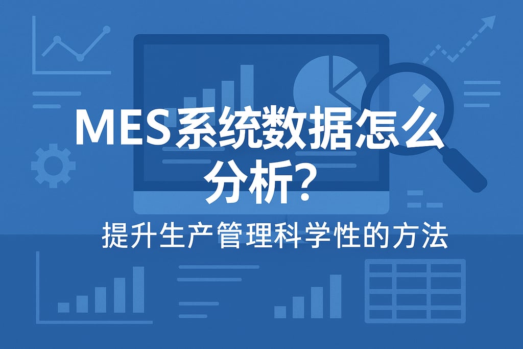 MES系统数据怎么分析？提升生产管理科学性的方法