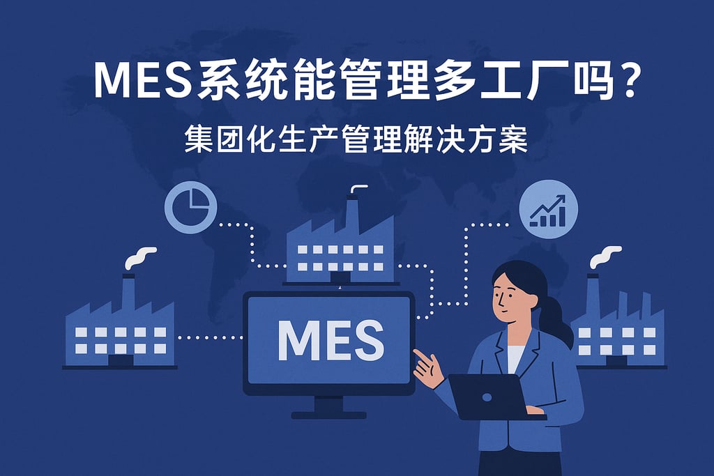 MES系统能管理多工厂吗？集团化生产管理解决方案