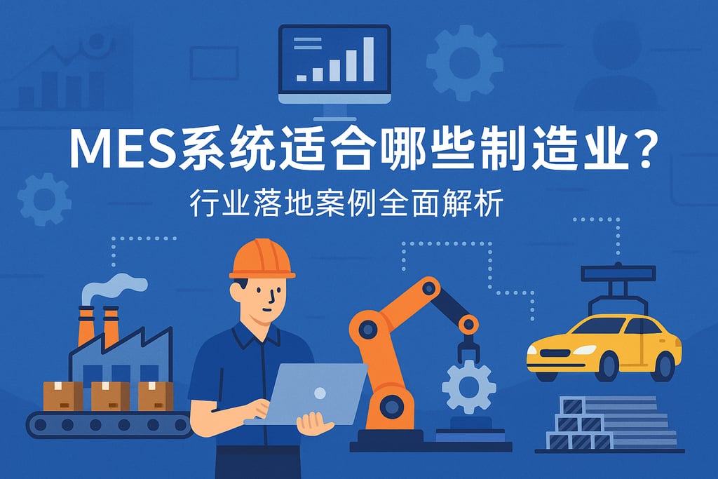 MES系统适合哪些制造业？行业落地案例全面解析