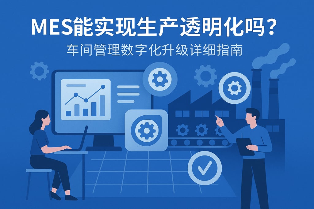 MES能实现生产透明化吗？车间管理数字化升级详细指南