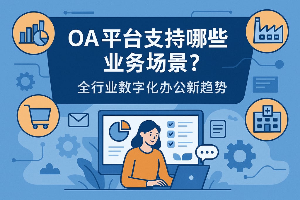 OA平台支持哪些业务场景？全行业数字化办公新趋势