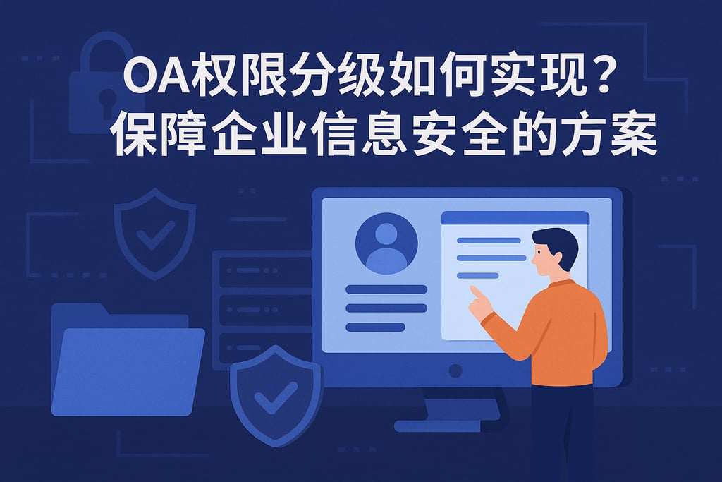 OA权限分级如何实现？保障企业信息安全的方案