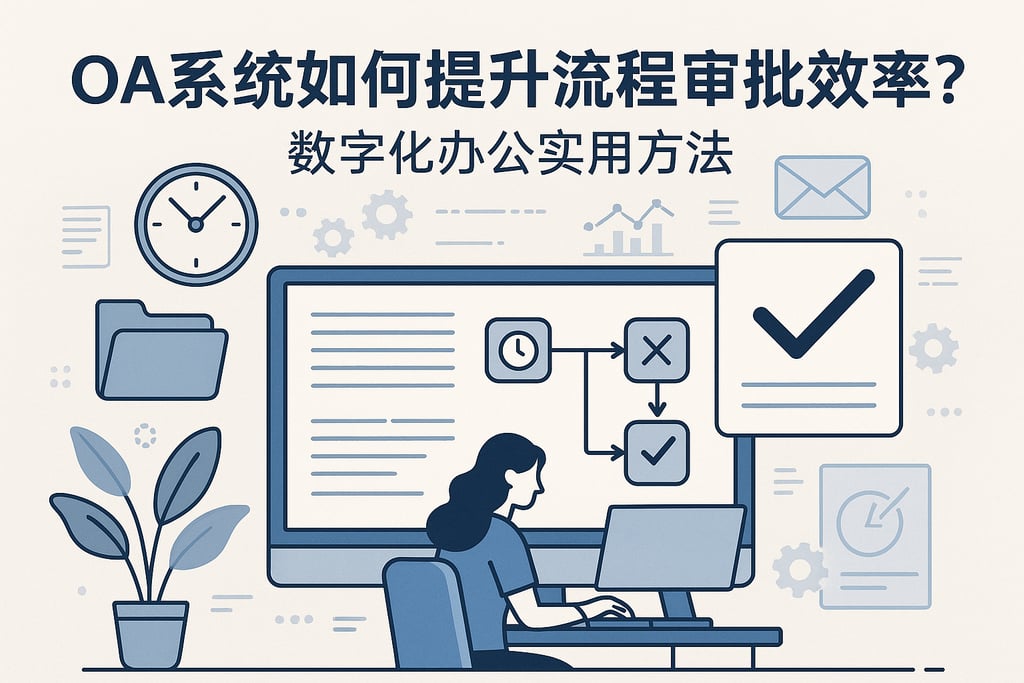 OA系统如何提升流程审批效率？数字化办公实用方法