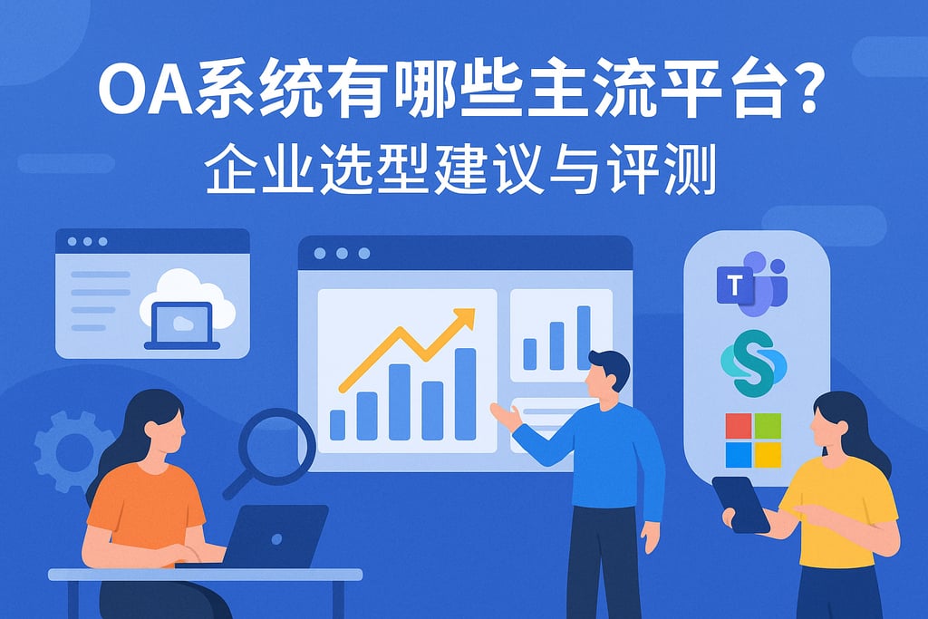 OA系统有哪些主流平台？企业选型建议与评测