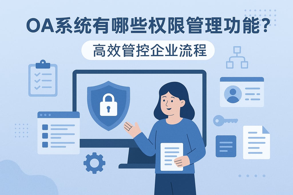 OA系统有哪些权限管理功能？高效管控企业流程