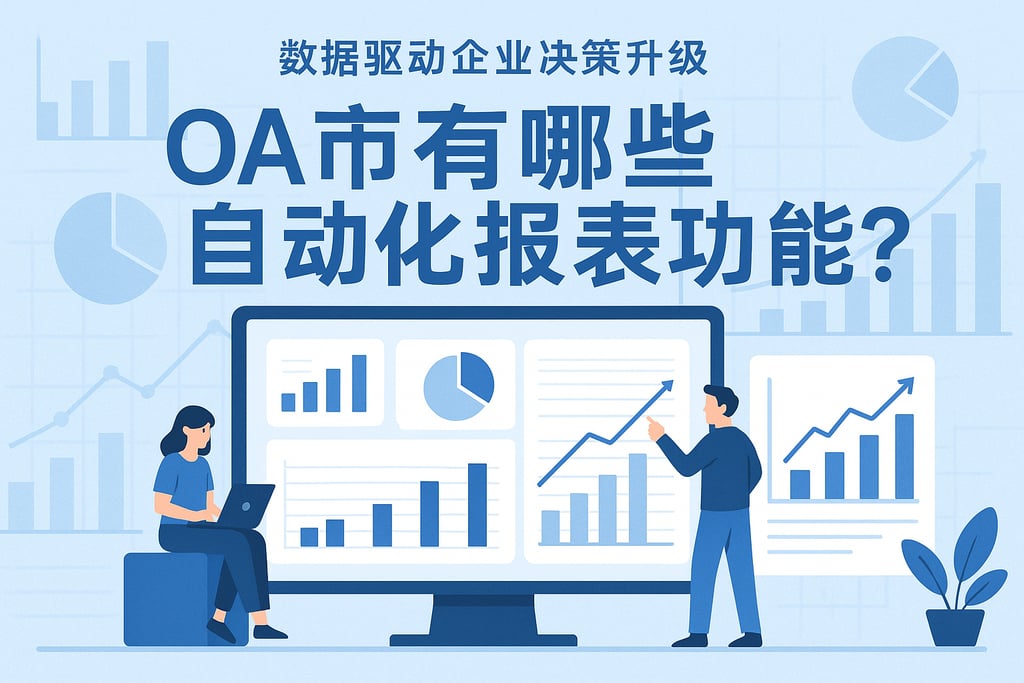 OA系统有哪些自动化报表功能？数据驱动企业决策升级