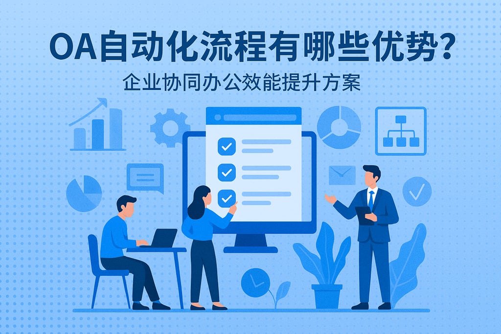 OA自动化流程有哪些优势？企业协同办公效能提升方案