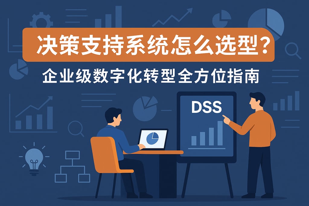 决策支持系统怎么选型？企业级数字化转型全方位指南