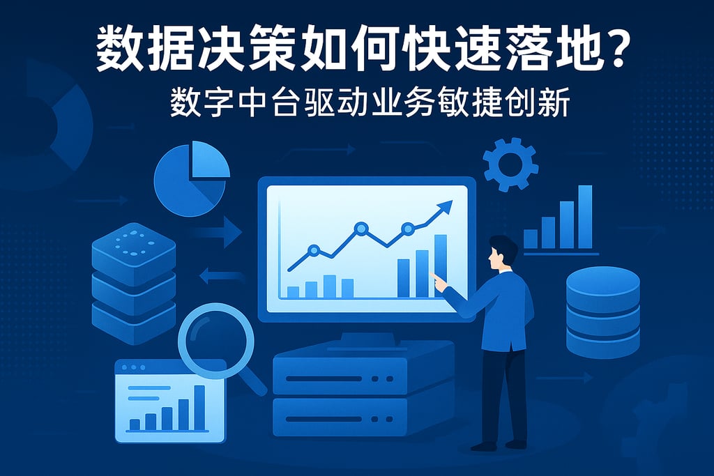 数据决策如何快速落地？数字中台驱动业务敏捷创新