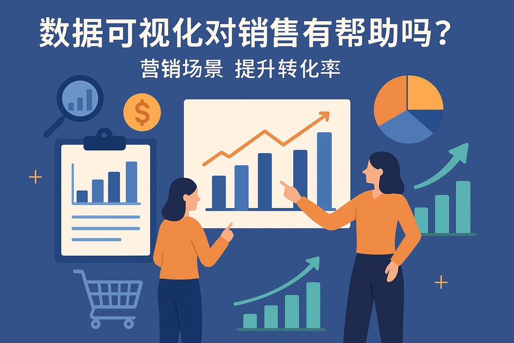 数据可视化对销售有帮助吗？营销场景提升转化率