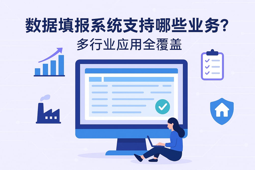 数据填报系统支持哪些业务？多行业应用全覆盖