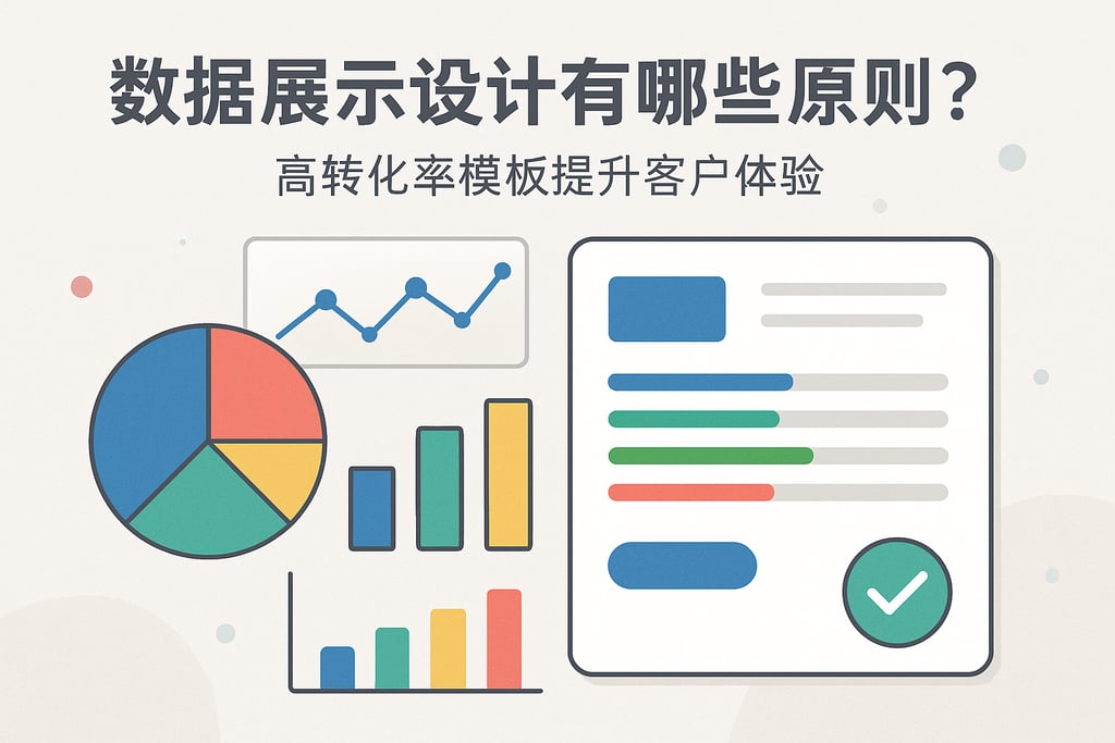 数据展示设计有哪些原则？高转化率模板提升客户体验
