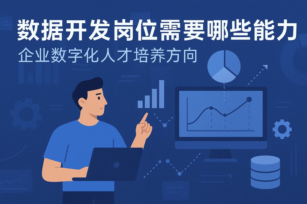 数据开发岗位需要哪些能力？企业数字化人才培养方向