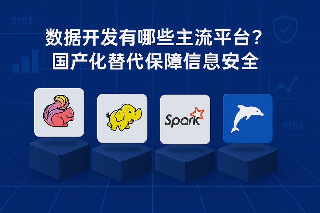 数据开发有哪些主流平台？国产化替代保障信息安全