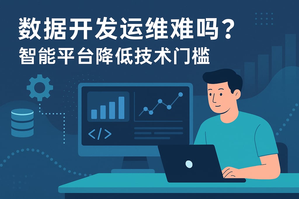 数据开发运维难吗？智能平台降低技术门槛