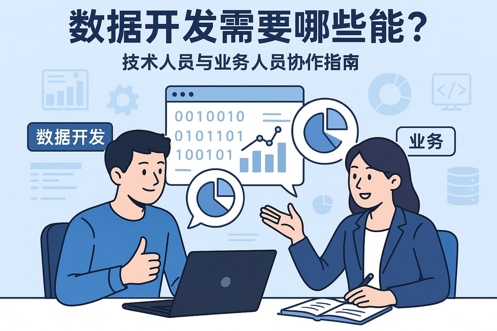 数据开发需要哪些技能？技术人员与业务人员协作指南
