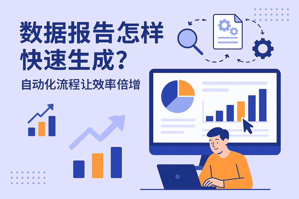 数据报告怎样快速生成？自动化流程让效率倍增