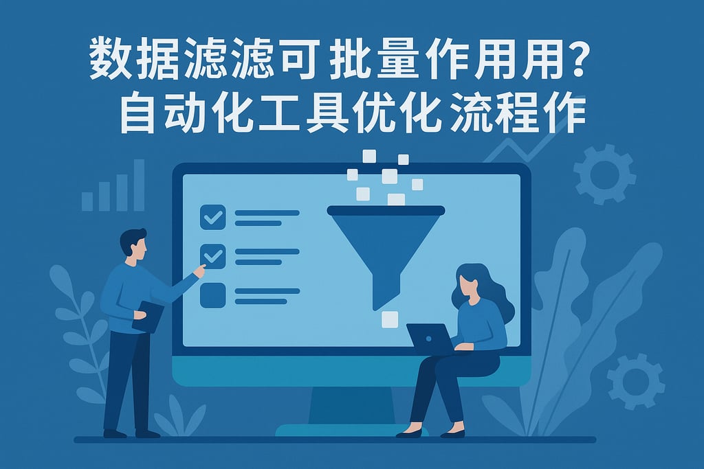 数据过滤能否批量操作？自动化工具优化工作流程