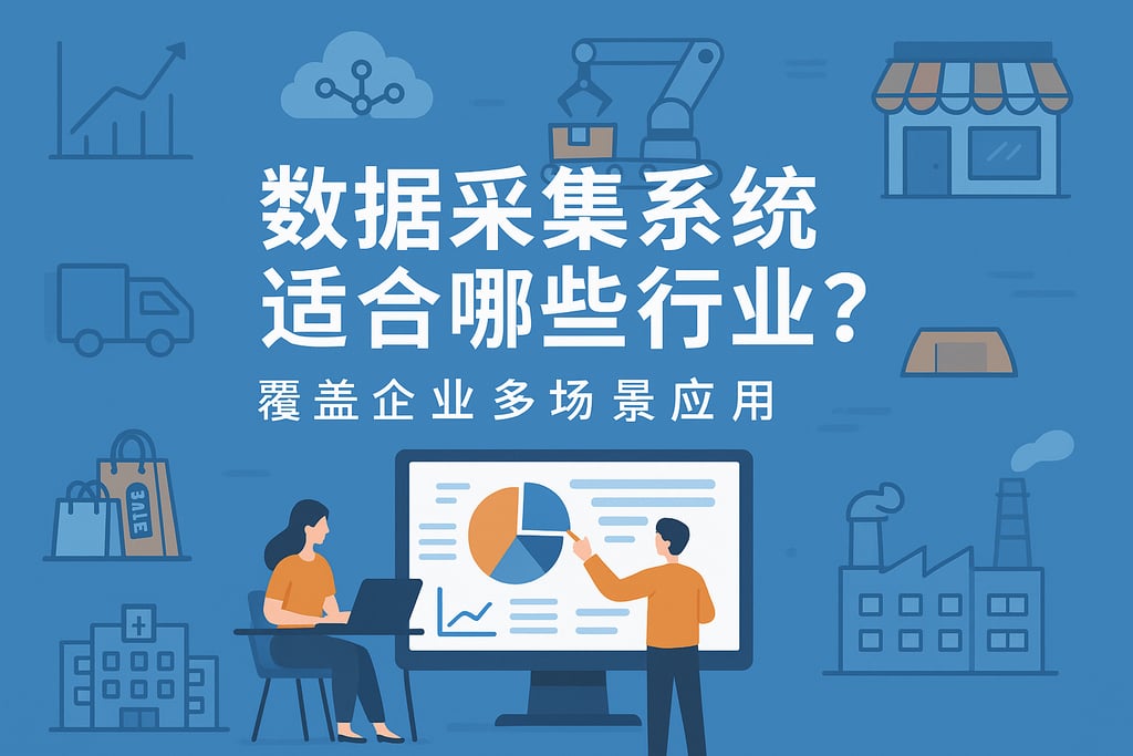 数据采集系统适合哪些行业？覆盖企业多场景应用