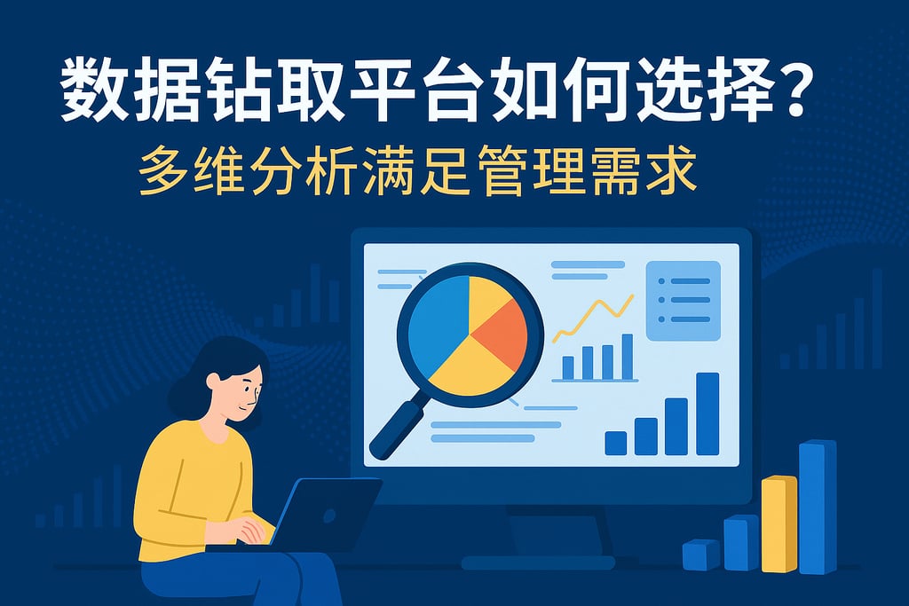 数据钻取平台如何选择？多维分析满足管理需求