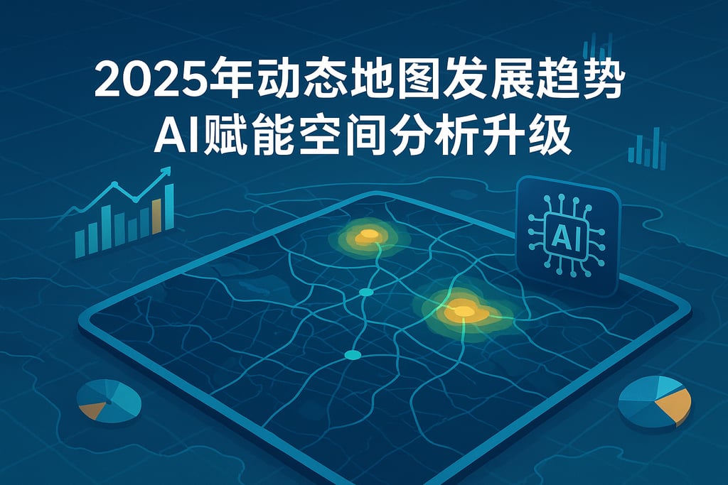 2025年动态地图发展趋势？AI赋能空间分析升级